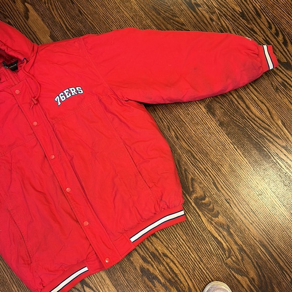 Vintage Philadelphia 76ers Reebok Jacket - Picture 3 of 13